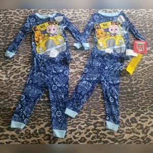 Set of 2 Cocomelon Pajamas 12 M